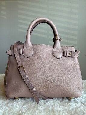 Burberry Banner Tote pink small